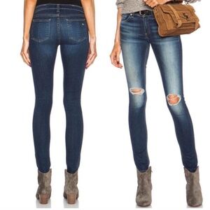 Rag & Bone Women’s Low Rise Distressed‎ Skinny Jeans 
Size 28